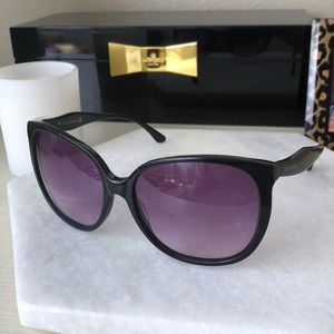 Kate Spade oversized cat-eye sunglasses